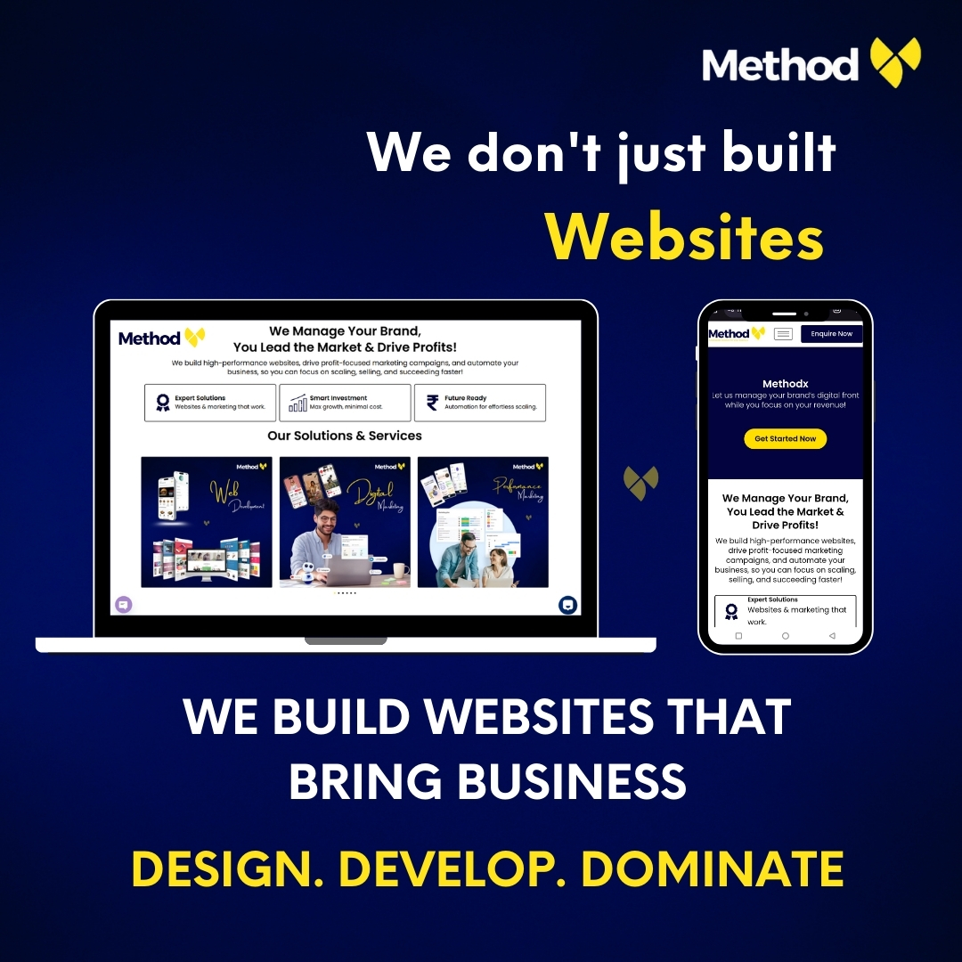 Methodx Website design and development